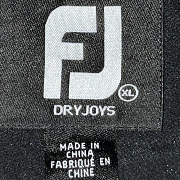 DRYJOYS BY FOOT JOY MEN'S KAPALUA GOLF RAIN WIND FULL ZIP JACKET  EUC - SIZE XL - Picture 13 of 14